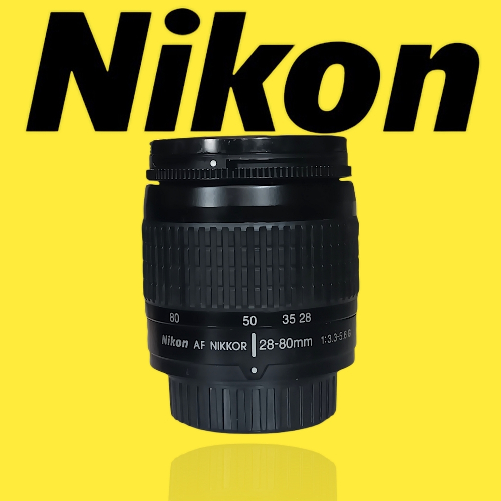 Nikon AF Nikkor 28-80mm f3.3-5.6 G Lens for Nikon AF Mount Cameras